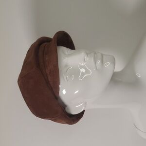 Brown Women's Newsboy Cap